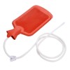 Enema Bag Kit 2 Quart Red Hot Water Bottle Colon Cleansing Kit